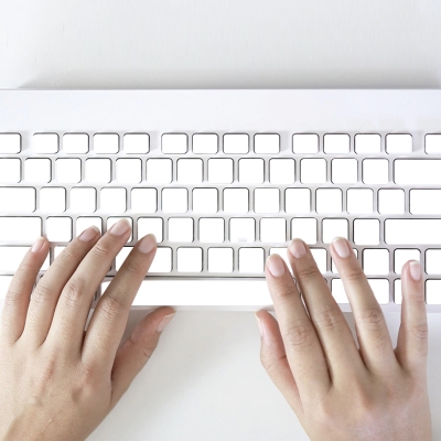 Blank White Keyboard Stickers Without Print