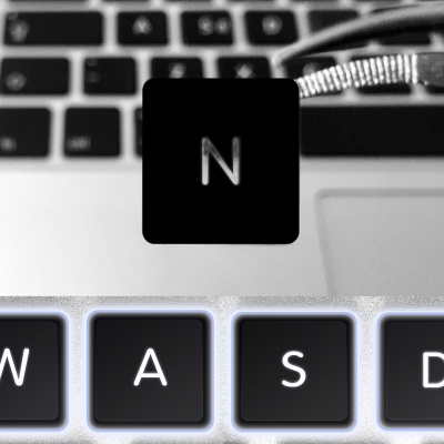 Labels for Repair Faded WASD keys on Keyboard 