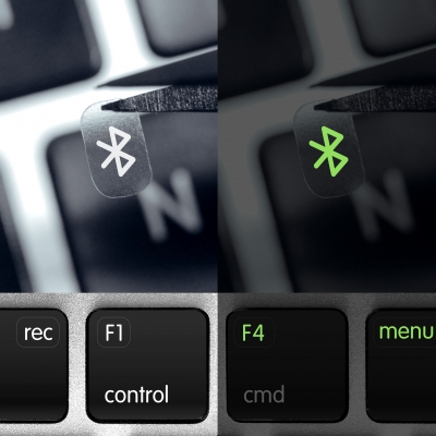 Glowing Function & Gaming Keyboard Stickers – Fluorescent, Transparent