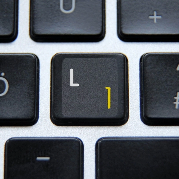 Korean & English non transparent keyboard stickers (Hangul)