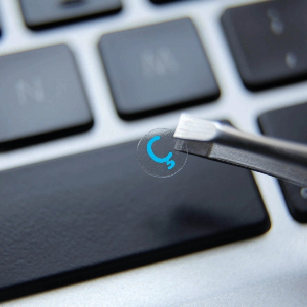 Turkish transparent keyboard sticker – universal