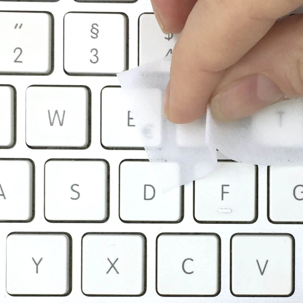 Keyboard Cleaning Tools for applying stickers (basic)