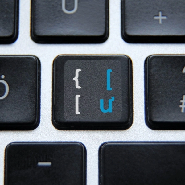 Vietnamese & English non transparent keyboard stickers (abridged version)