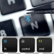 Icons for functions, editing, and gaming – mini transparent keyboard stickers, Vol.2