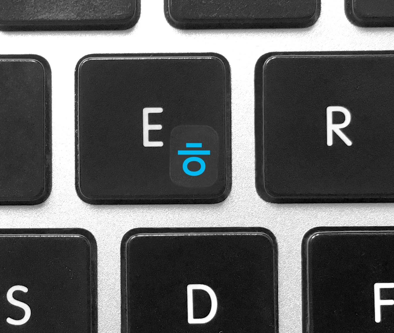 Korean Mini Transparent Keyboard Stickers – Hangul Supplement for Backlit Keyboards