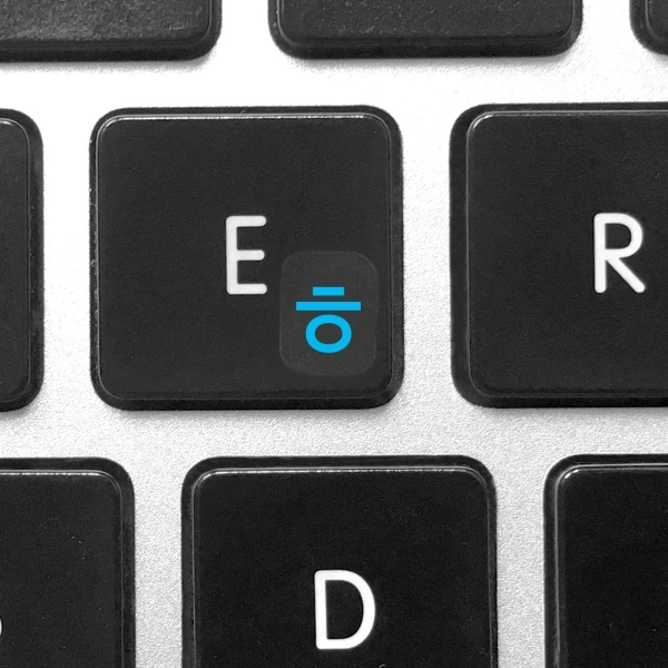 Korean Mini Transparent Keyboard Stickers – Hangul Supplement for Backlit Keyboards